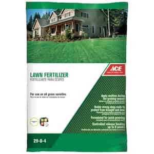 Ace  29-0-4  Lawn Fertilizer  For All Grass Types 42 lb. 