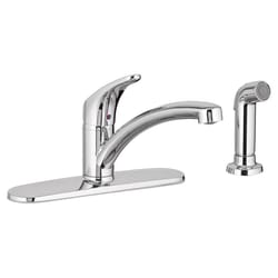 American Standard Colony Pro One Handle Polished Chrome Motion Sensing Kitchen Faucet Side Sprayer I