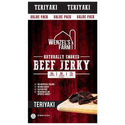 Wenzel's Farm Teriyaki Beef Jerky 10 oz Packet