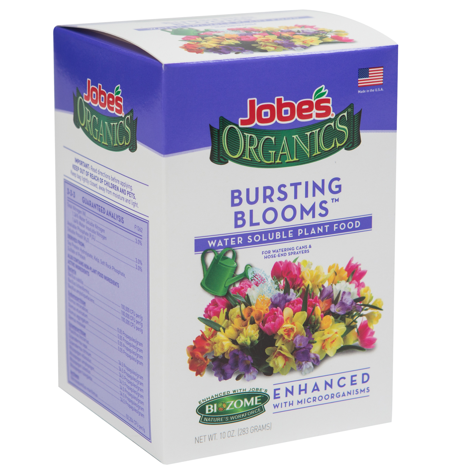 UPC 073035082716 product image for Jobe's Organics Bursting Blooms Powder Organic Plant Food 10 oz. | upcitemdb.com
