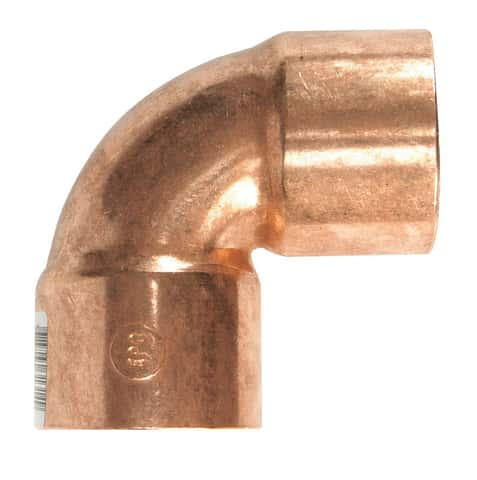 1 90 Degrees Elbow Press x Press (BAG OF 2)- COPPER PIPE FITTING