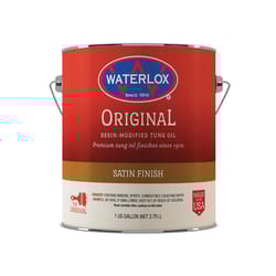 Waterlox Original Transparent Satin Clear Oil Wood Stain 1 gal