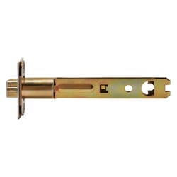 Kwikset Polished Brass Gold Steel Door Latch 1 pk