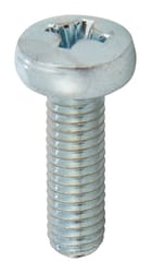 HILLMAN M5-0.8 Ga. X 16 mm L Phillips Pan Head Zinc-Plated Steel Metric Machine Screws 1 pk