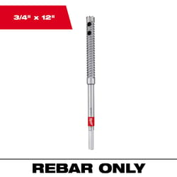 Milwaukee 3/4 in. X 12 in. L Carbide Rebar Cutter Straight Shank 1 pc