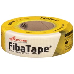 Saint-Gobain ADFORS FibaTape 300 ft. L X 1-7/8 in. W Fiberglass Mesh Yellow Self Adhesive Drywall Jo