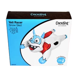 CocoNut Float Yeti Racer PVC Snow Tube 54 in.