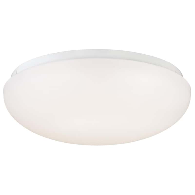 Westinghouse 3.5 in. H X 11 in. W X 11 in. L White Ceiling Light Ace
