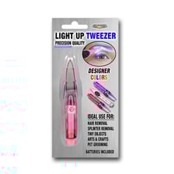 Blazing LEDz Assorted Tweezers 12 pk