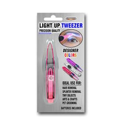 Blazing LEDz Assorted Tweezers 12 pk