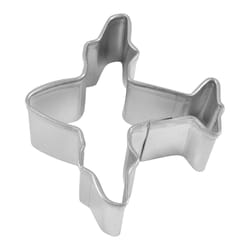 R&M International Corp International Corp 2 in. L Mini Airplane Cookie Cutter Silver 1 pc