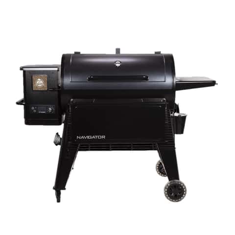 Premium Full-size Wood Pellet BBQ Grill with Skylights window by