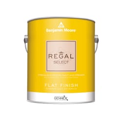 Benjamin Moore Regal Flat Linen White Paint Interior 1 gal