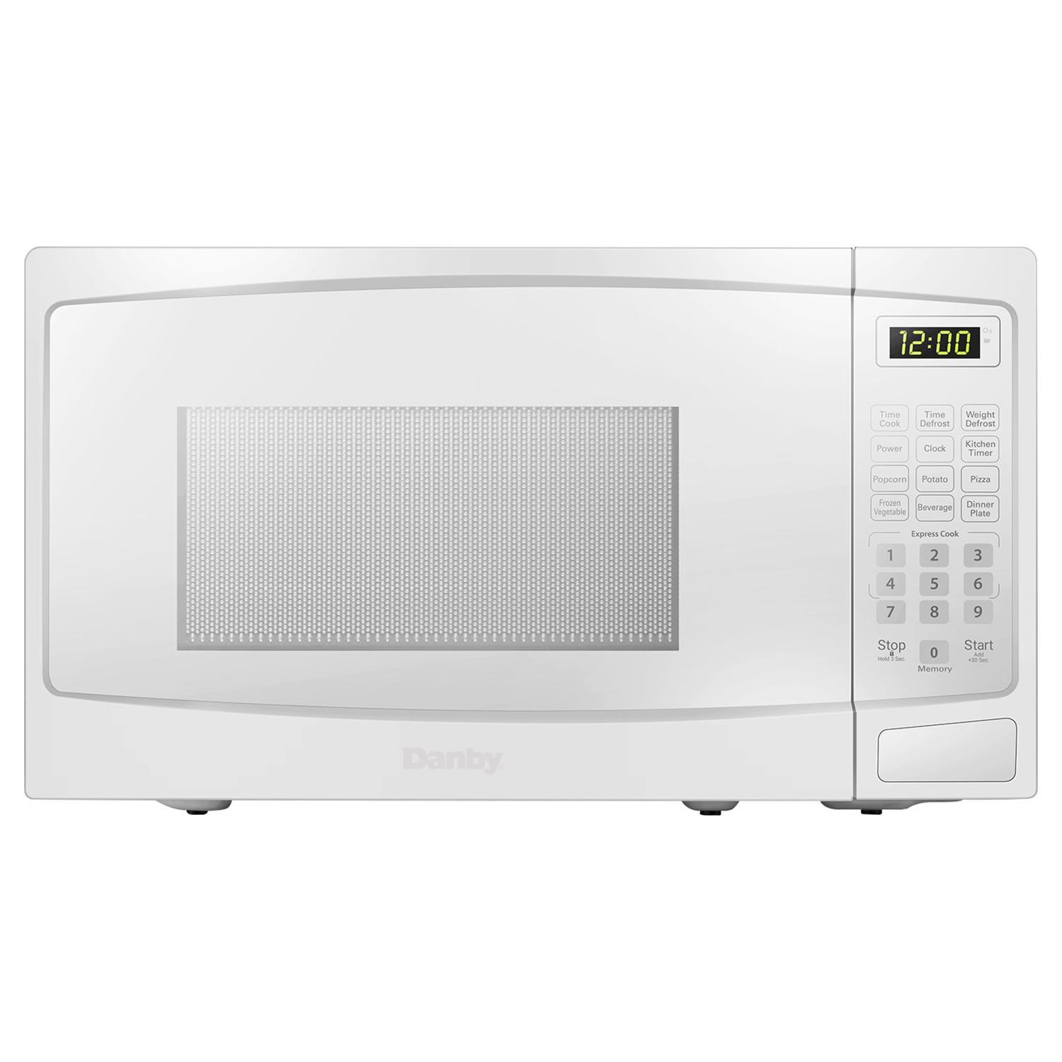 Danby 0.7 cu ft White Microwave 700 W Sansujyuku sansujyuku.com