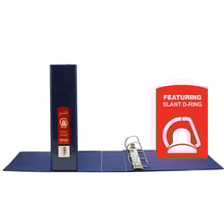 Bazic Products 2 in. W X 10.83 in. L Slant D-Ring View Binder