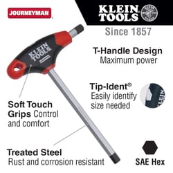 Klein Tools Journeyman 1/2 in. SAE T-Handle Hex Key 1 pc