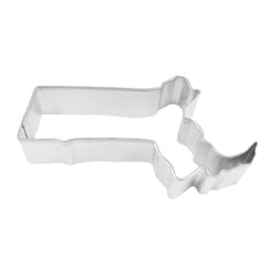 R&M International Corp International Corp 2 in. W X 4 in. L Massachusetts State Cookie Cutter Silver