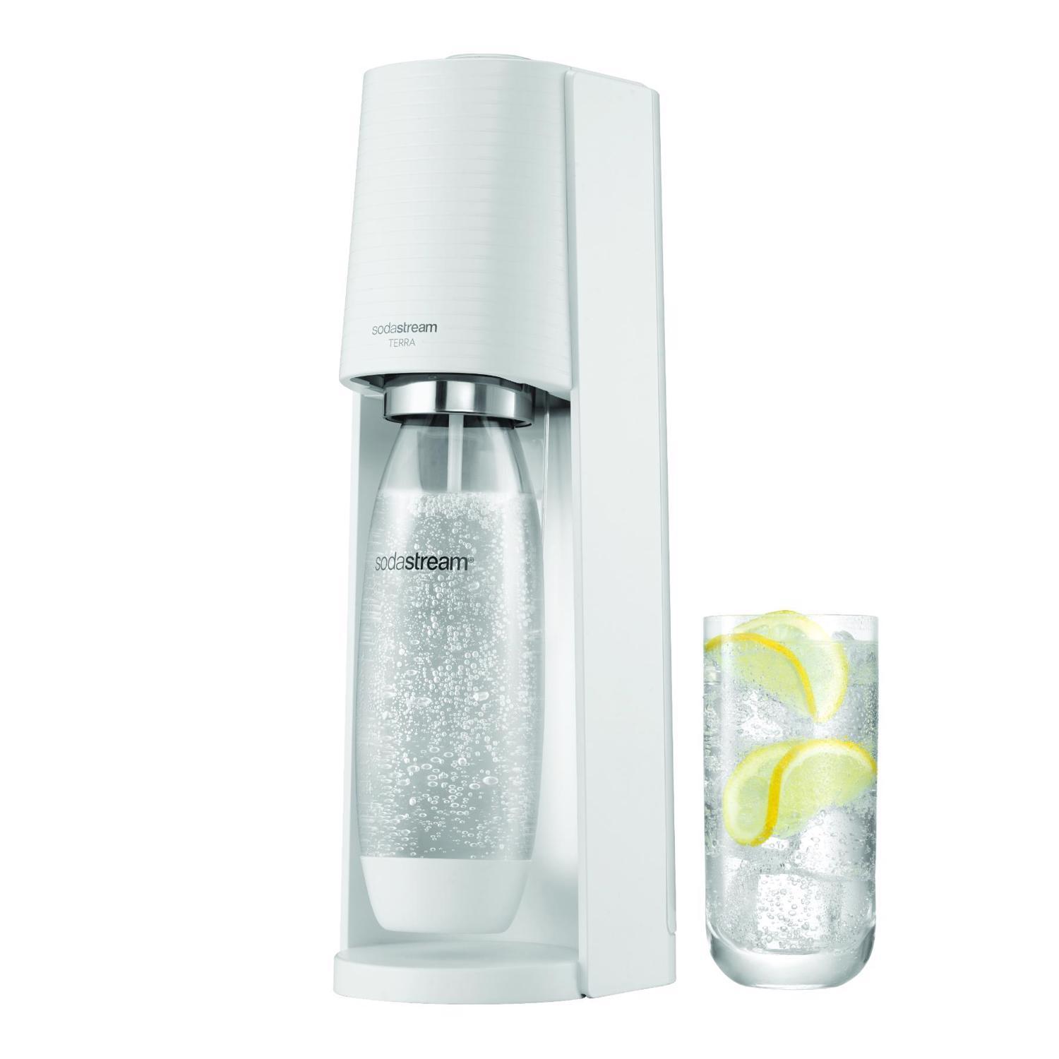 SodaStream Terra Machine Starter Kit White 1 L Soda Maker Uae Electronic uaeelectronic.com