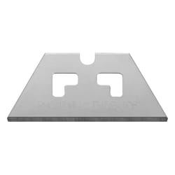 Pacific Handy Cutter Carbon Steel Safety Point Replacement Blade 2.625 in. L 100 pk