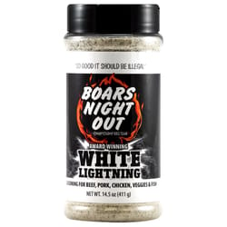 Boars Night Out White Lightning BBQ Seasoning 14.5 oz