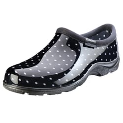 Sloggers Women's Garden/Rain Shoes 10 US Black Polka Dot