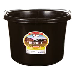 Little Giant 8 qt Bucket Black