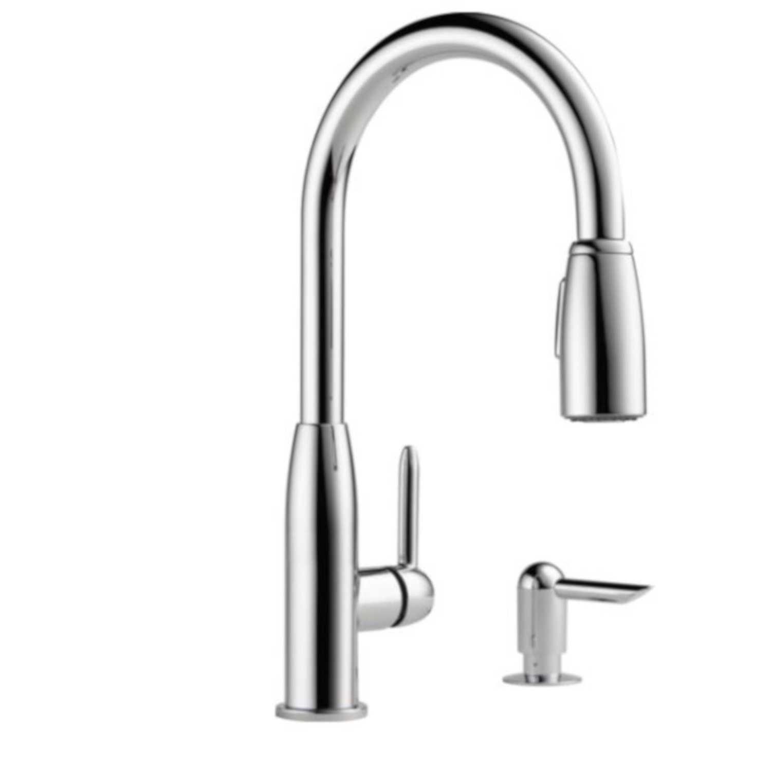 Peerless Peerless One Handle Chrome Pulldown Kitchen Faucet Ace