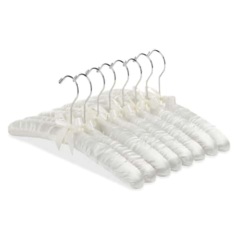 Plastic Clothes Hangers 8pk - Red Dot