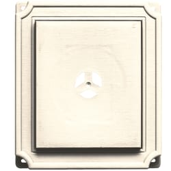 Builders Edge 8 in. H X 8.5 in. W X 1-1/2 in. L Prefinished Sandstone Beige Vinyl Mounting Block