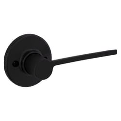 Kwikset Ladera Matte Black Half-Dummy Lever Right Handed