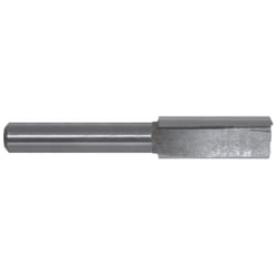 Century Drill & Tool 1/4 in. D X 1/4 in. X 2 in. L High Speed Steel Straight Router Bit