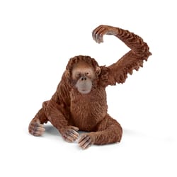 Schleich Wild Life Orangutan Female Toy Brown