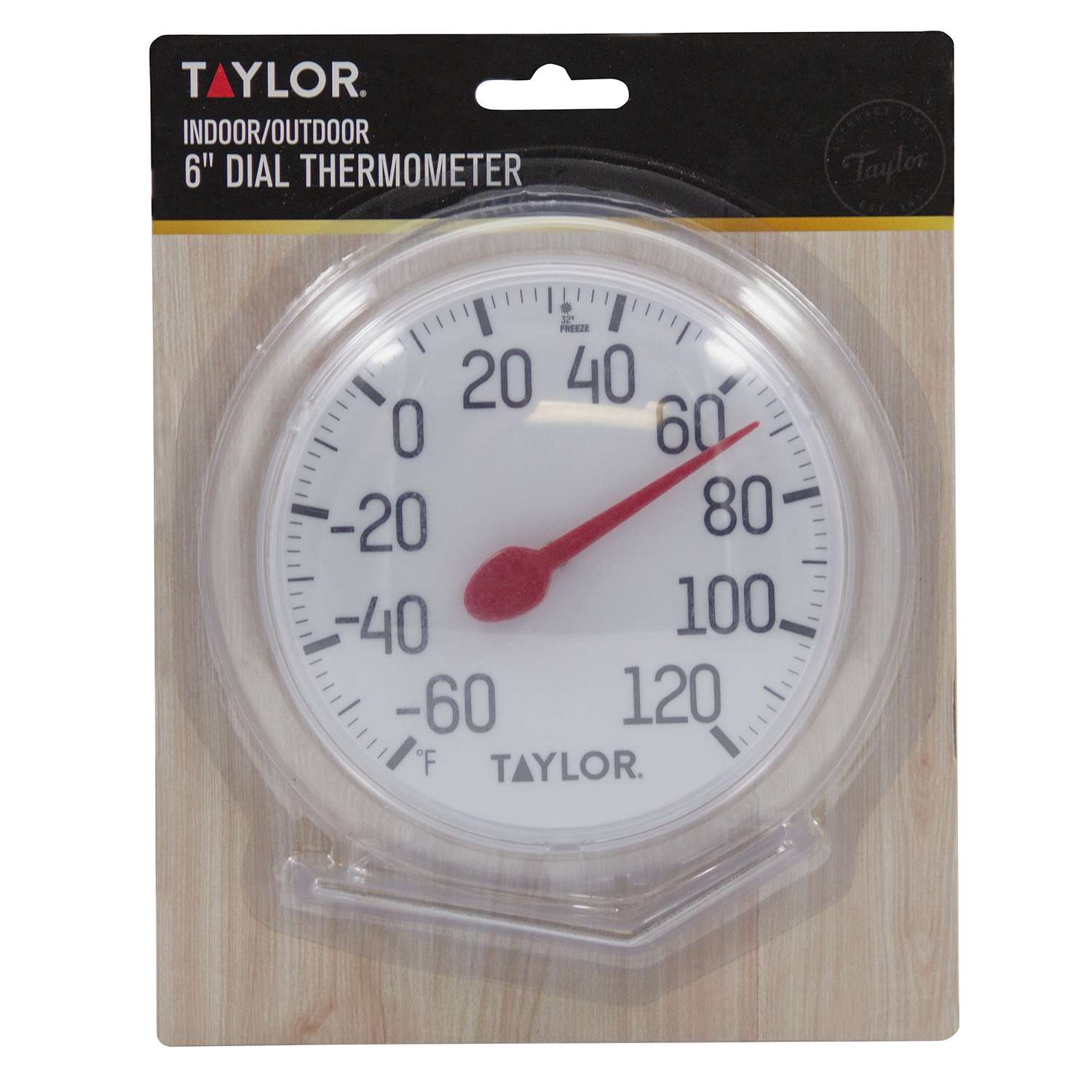 Taylor Dial Thermometer Plastic White 6 in. - Ace Hardware