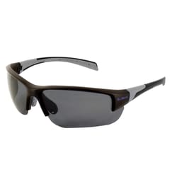 Global Vision Samson Polarized Safety Glasses Gray Lens Black/Gray Frame 1 pk