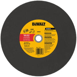 DeWalt 14 in. D X 1 in. Aluminum Oxide Cut-Off Wheel 1 pc