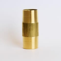 ATC 1 in. MPT X 1 in. D MPT Yellow Brass Nipple 3 in. L