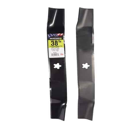 MaxPower 38 in. Standard Mower Blade For Riding Mowers 1 pk