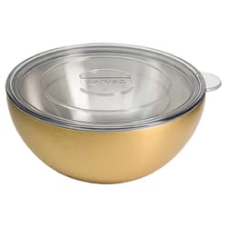 Served 20 oz Gold Stainless Steel Vacuum-Insulated Bowl 6 in. D 1 pk