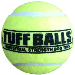 Petsport Jr. Tuff Ball Green Polyster/Rubber Tennis Balls 2 pk