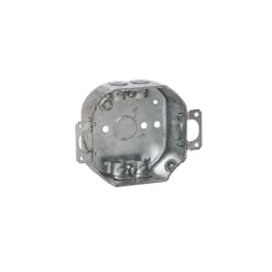 Raco Old Work 15.5 cu in Octagon Steel Electrical Box Gray