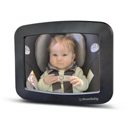 Dreambaby Black Backseat Car Mirror 1 pk