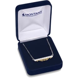 Montana Silversmiths Women's Eternal Flame Gold/Silver Necklace Water Resistant