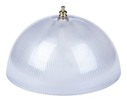 Westinghouse Dome Clear Acrylic Lamp Shade 1 pk