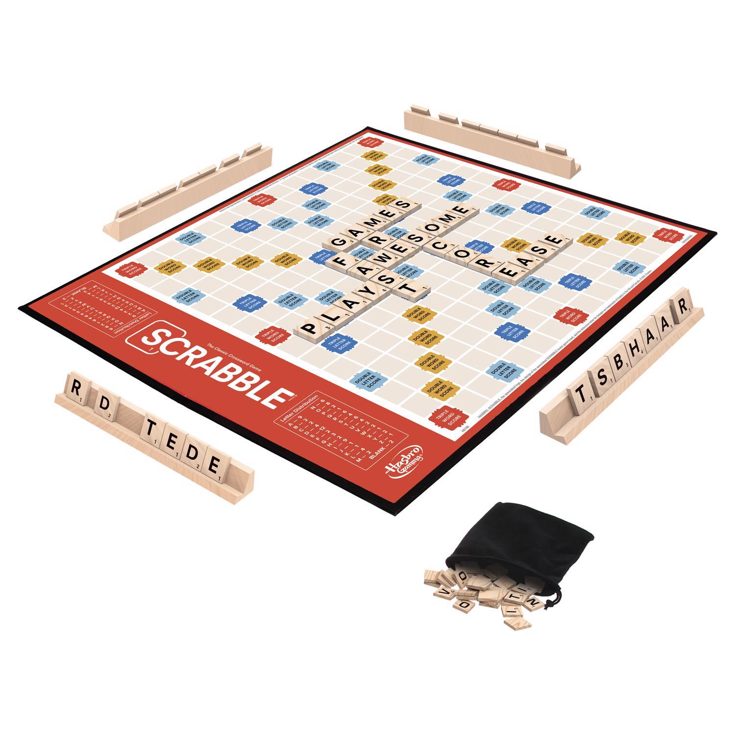 Hasbro Classic Scrabble Board Game Multicolored