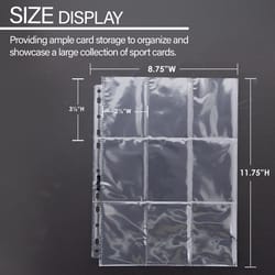 Bazic Products Sports Card Holder 100 pk