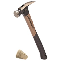 Spec Ops 20 oz Smooth Face Claw Hammer 13 in. Fiberglass Handle