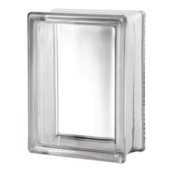 Seves 8 in. H X 6 in. W X 3 in. D Clarity Glass Block