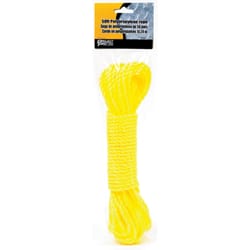 Performance Tool Project Pro 1/4 in. D X 50 ft. L Yellow Twisted Polypropylene Rope