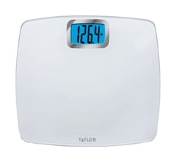 Taylor 440 lb Digital Bathroom Scale White