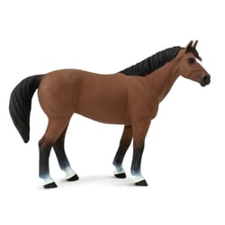 Safari Ltd. Winner's Circle Horses Quarter Horse Gelding Toy Black/Brown
